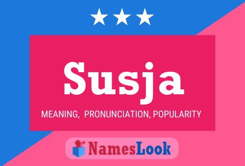 ملصق اسم Susja