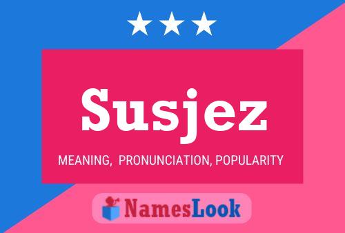 ملصق اسم Susjez