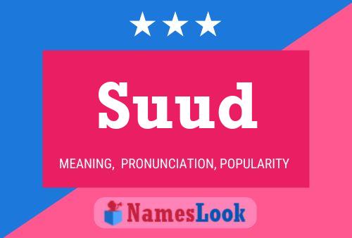 ملصق اسم Suud