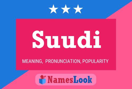 ملصق اسم Suudi