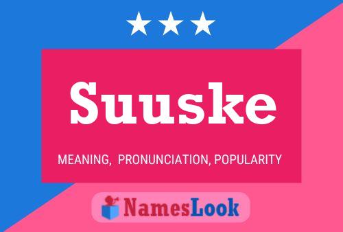 ملصق اسم Suuske