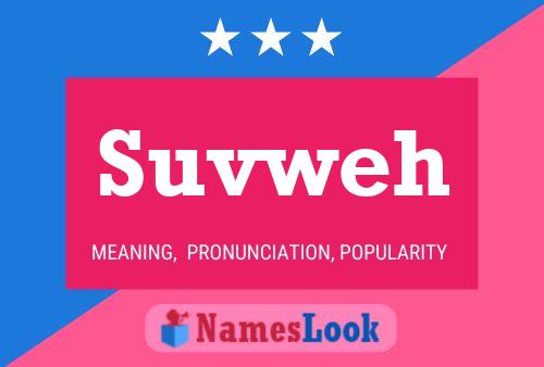 ملصق اسم Suvweh