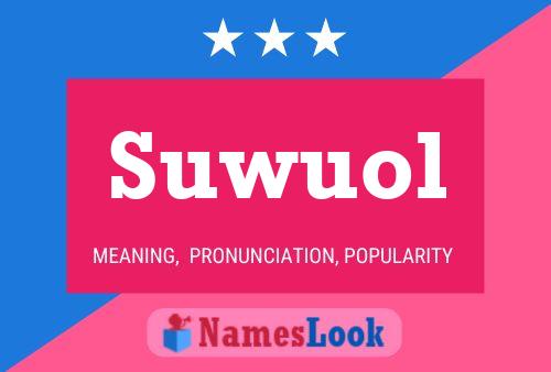 ملصق اسم Suwuol