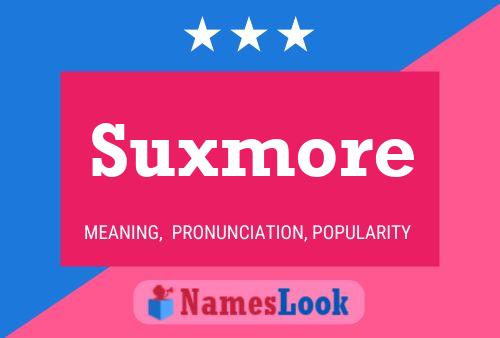 ملصق اسم Suxmore