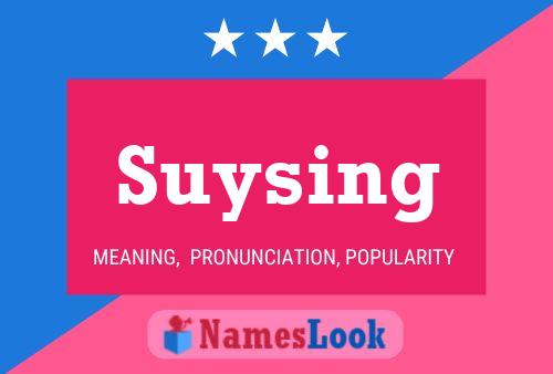 ملصق اسم Suysing