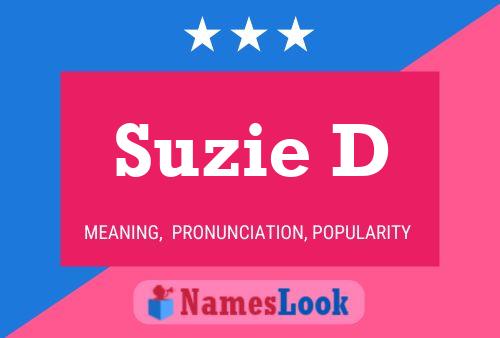 ملصق اسم Suzie D