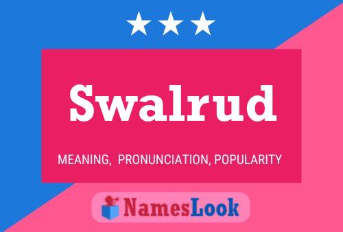 ملصق اسم Swalrud