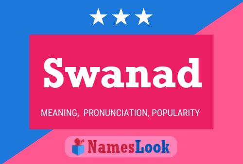 ملصق اسم Swanad