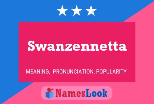 ملصق اسم Swanzennetta