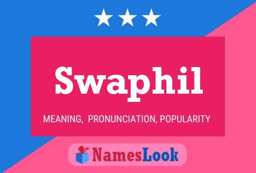 ملصق اسم Swaphil