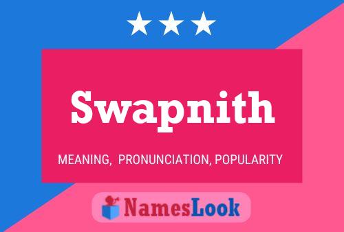 ملصق اسم Swapnith