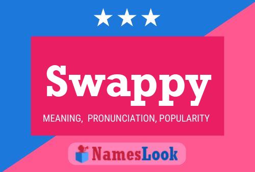 ملصق اسم Swappy