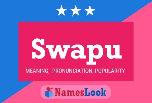 ملصق اسم Swapu