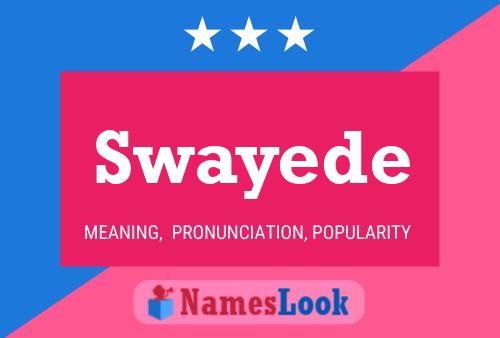 ملصق اسم Swayede