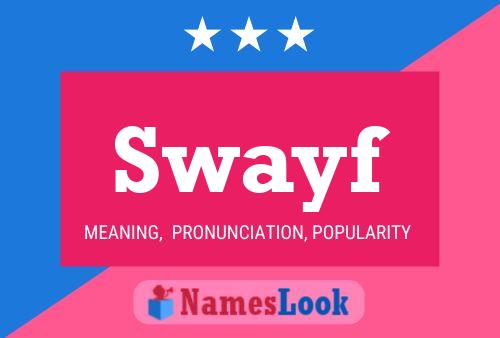 ملصق اسم Swayf