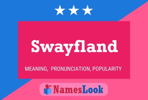 ملصق اسم Swayfland