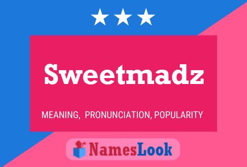 ملصق اسم Sweetmadz