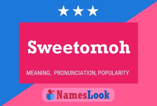 ملصق اسم Sweetomoh