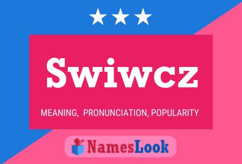 ملصق اسم Swiwcz