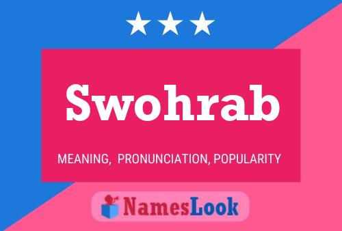 ملصق اسم Swohrab