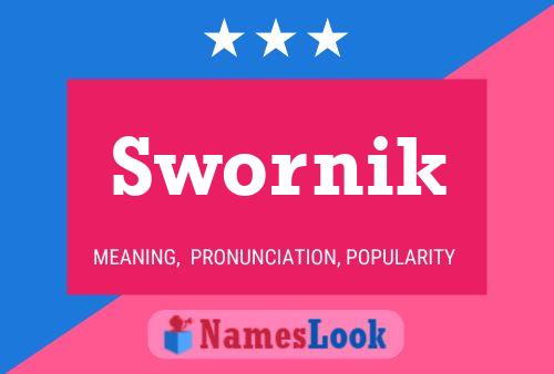 ملصق اسم Swornik