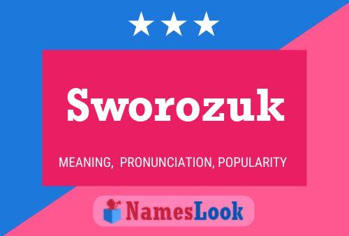 ملصق اسم Sworozuk