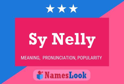 ملصق اسم Sy Nelly