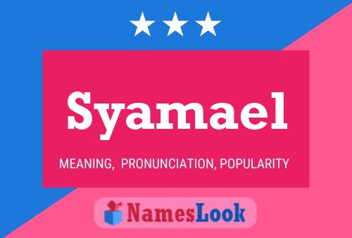 ملصق اسم Syamael