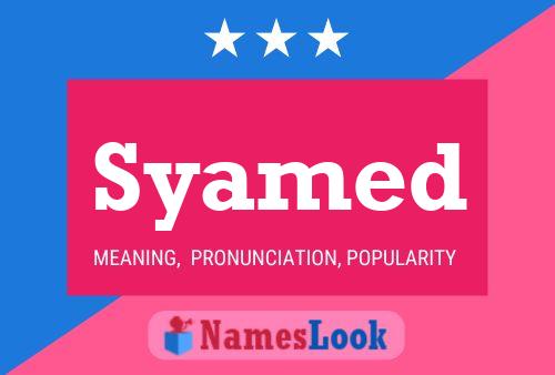 ملصق اسم Syamed