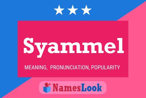 ملصق اسم Syammel