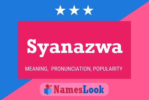 ملصق اسم Syanazwa