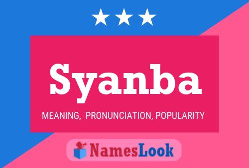 ملصق اسم Syanba