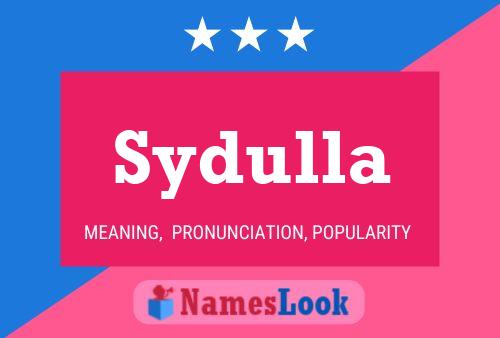 ملصق اسم Sydulla