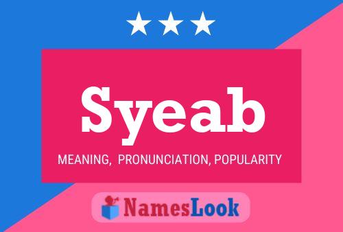 ملصق اسم Syeab