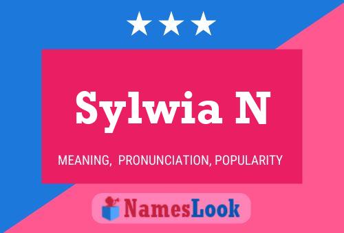 ملصق اسم Sylwia N