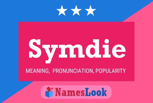 ملصق اسم Symdie