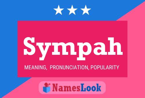 ملصق اسم Sympah