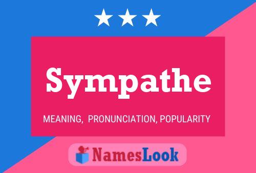 ملصق اسم Sympathe