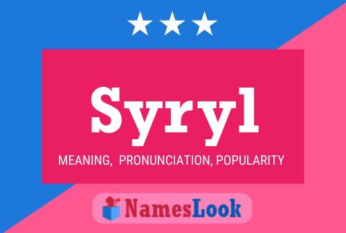 ملصق اسم Syryl