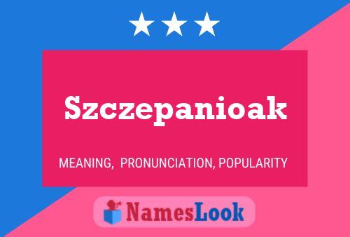 ملصق اسم Szczepanioak