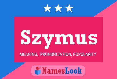 ملصق اسم Szymus