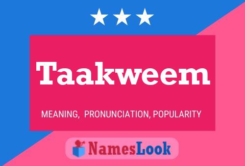 ملصق اسم Taakweem