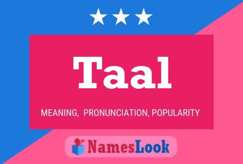 ملصق اسم Taal