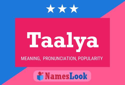 ملصق اسم Taalya