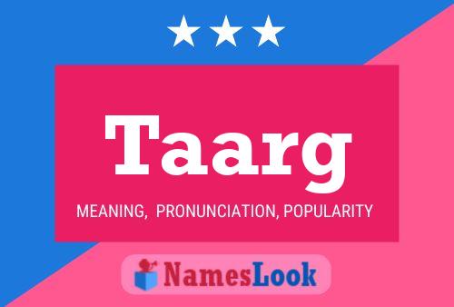 ملصق اسم Taarg