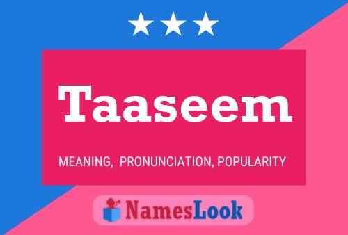 ملصق اسم Taaseem