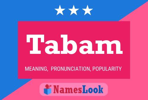 ملصق اسم Tabam