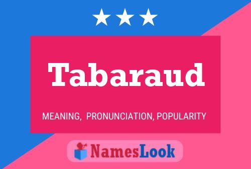 ملصق اسم Tabaraud