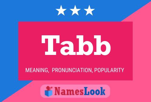 ملصق اسم Tabb