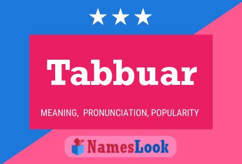 ملصق اسم Tabbuar